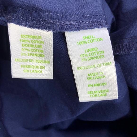 Lilly Pulitzer True Navy Nicki Skort - Picture 14 of 16